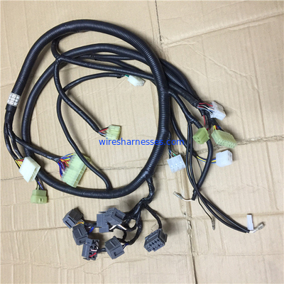DH60-7 تسخير أسلاك السيارة الكهربائية Doosan Excavator Engine Wiring Harness