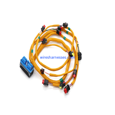 296-4617 CAT Excavator E320D Engine Wiring Harness 305-4893 سلك حاقن الوقود