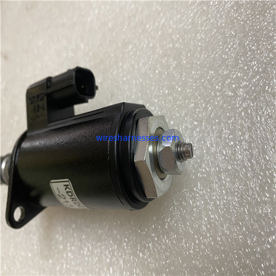 YN35V00049F1 SK200-8 صمام الملف اللولبي حفارة 30C50-213 صمام الملف اللولبي الخانق